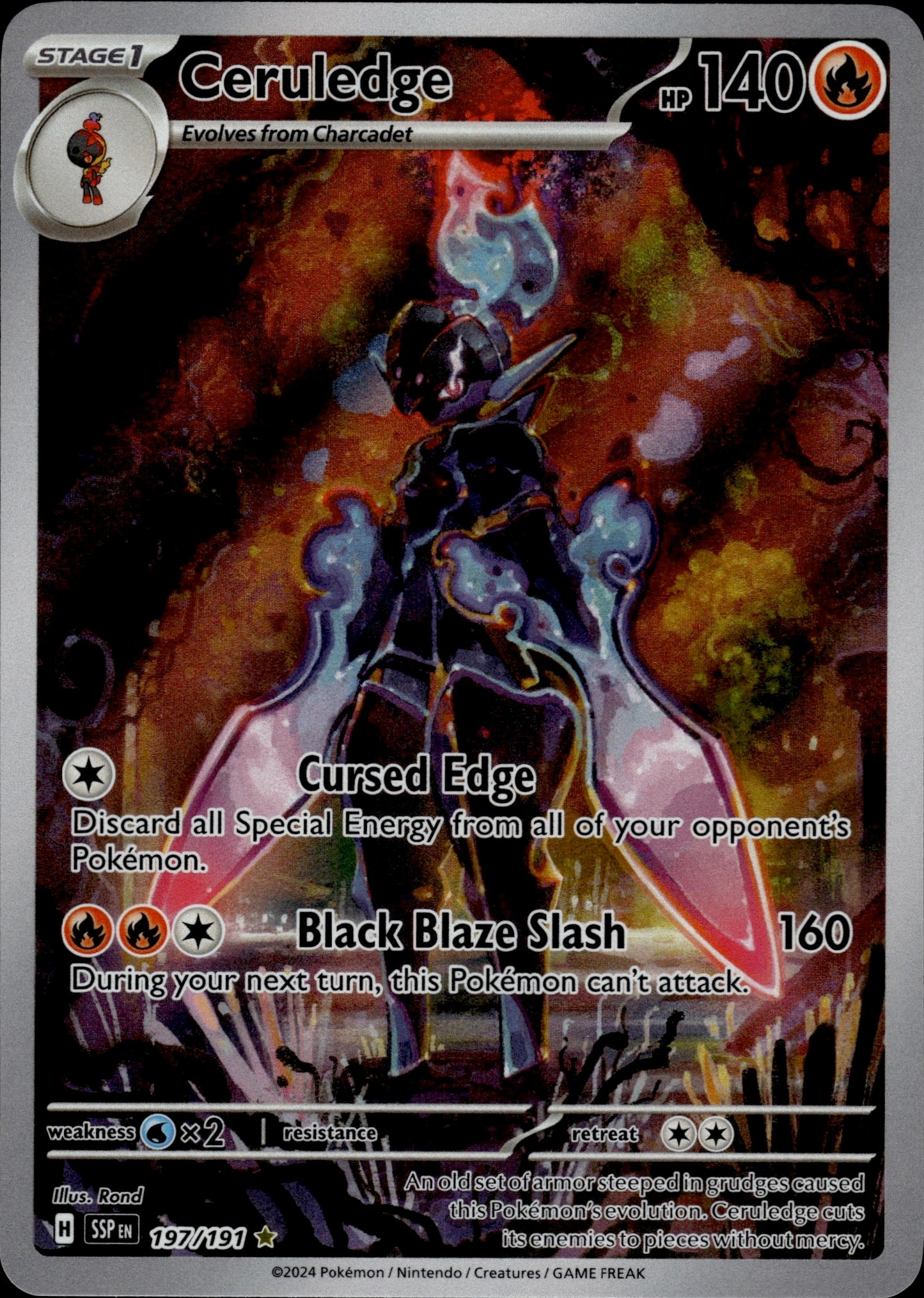 Ceruledge 197/191 - Surging Sparks