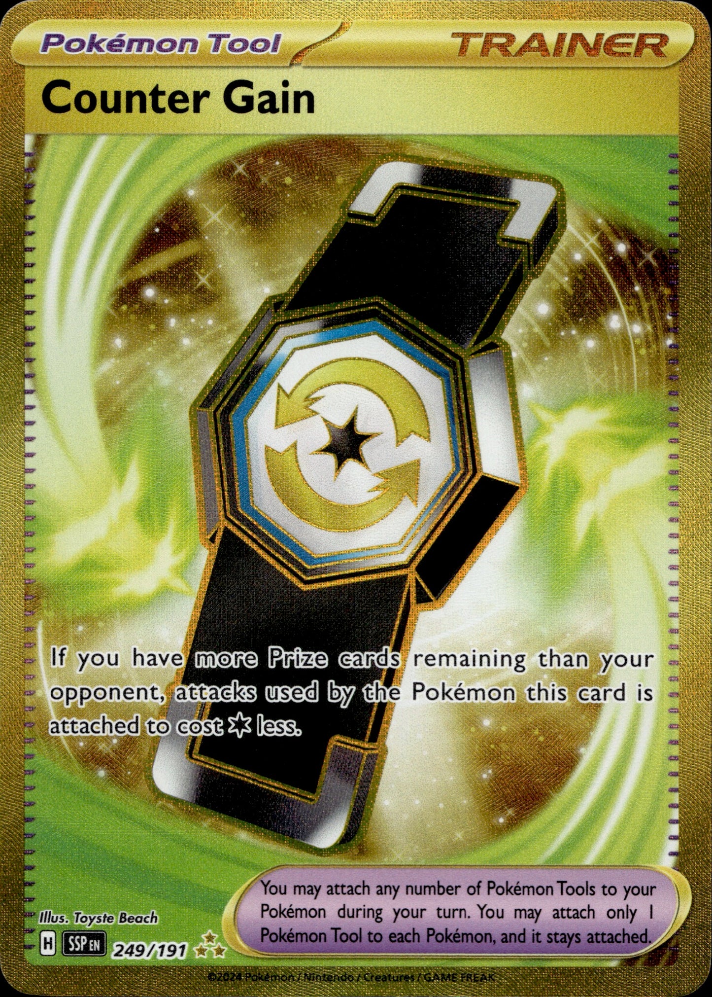 Counter Gain 249/191 - Surging Sparks