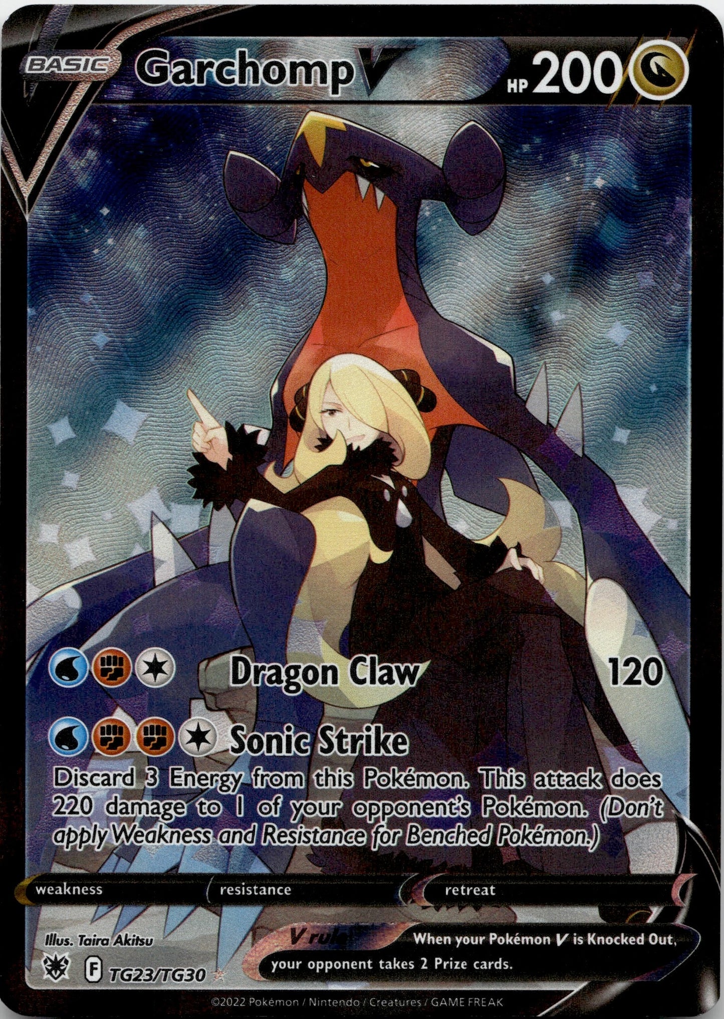 Garchomp V TG23/TG30 - Brilliant star