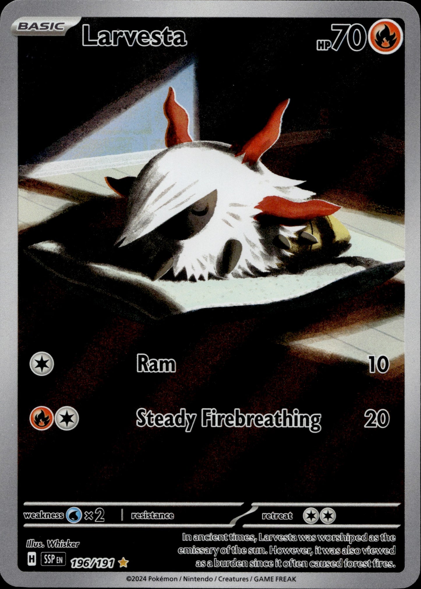 Larvesta 196/191 - Surging Sparks - #001