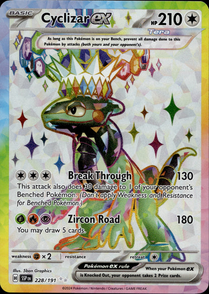 Cyclizar Ex 228/191 - Surging Sparks