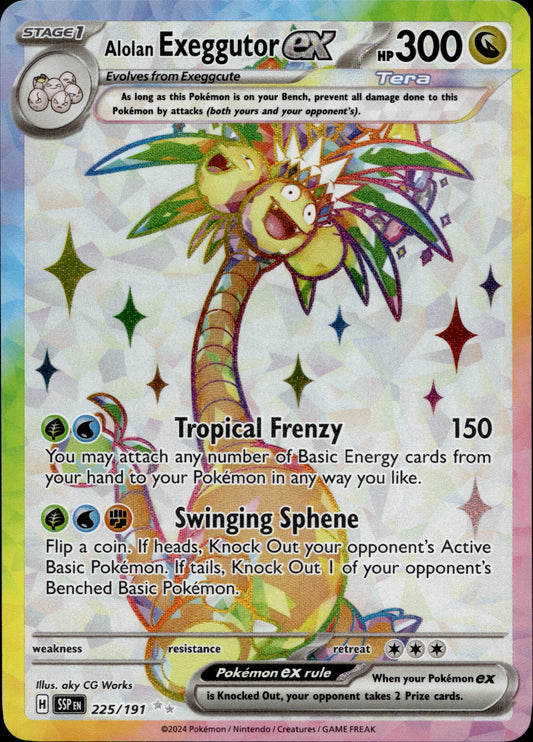 Alohan Exeggutor Ex 225/191 - Surging Sparks