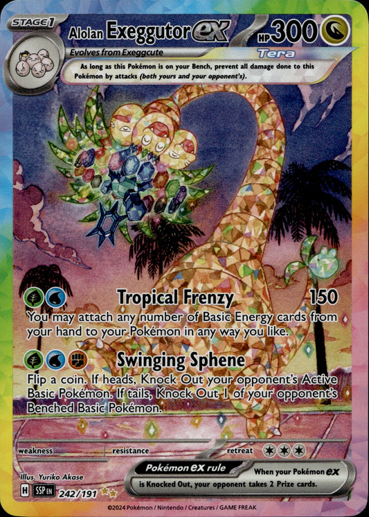Alohan Exeggutor Ex 242/191 - Surging Sparks