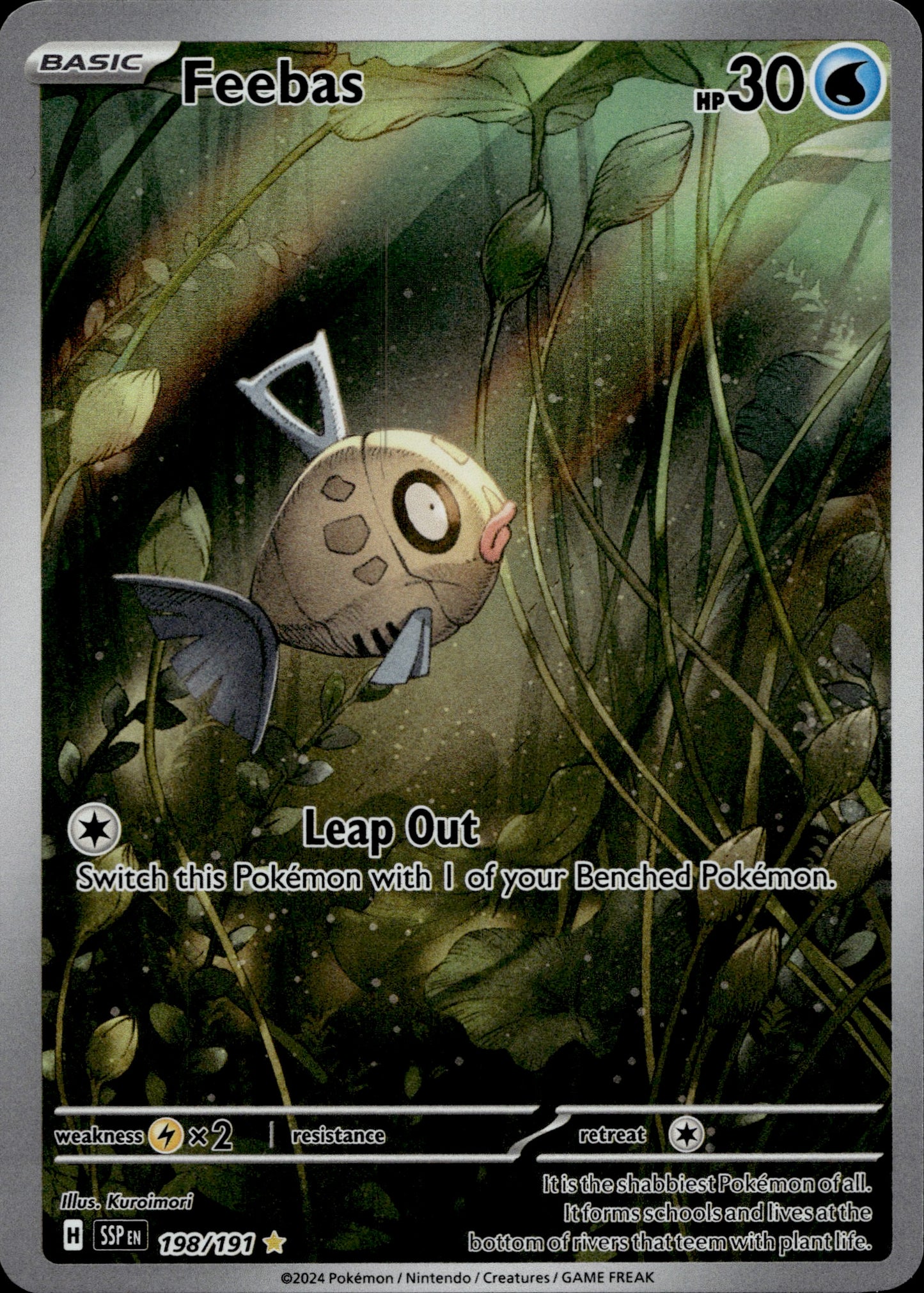 Feebas 198/191 - Surging Sparks - #001