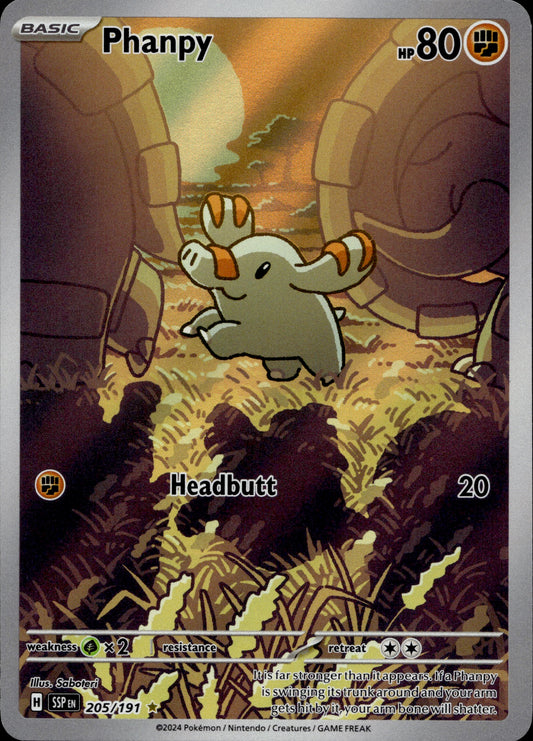 Phanpy 205/191 - Surging Sparks