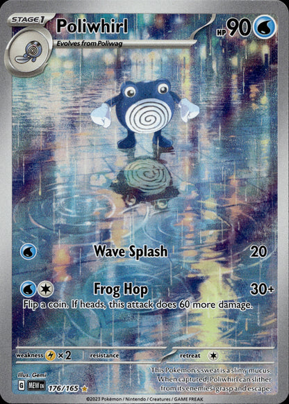 Poliwhirl 176/165 - 151 - #001