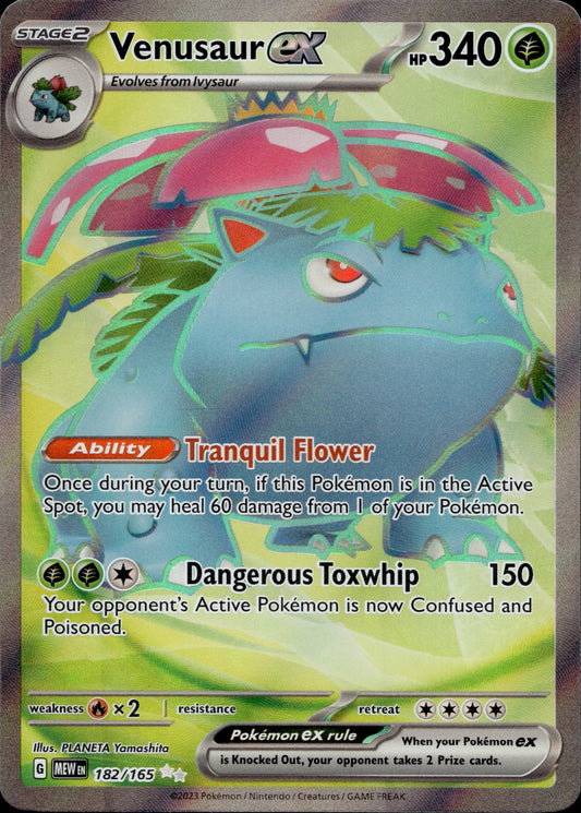 Venusaur Ex 182/165